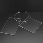 China Custom Laser Cutting Transparent PMMA Blanks Acrylic Plate Acrylic Discs