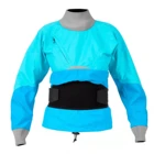 OEM Custom Men's Jackets Paddling Sports Wear Polyester Waterproof Jacket Dry Suit Light Color Bomber Jacket