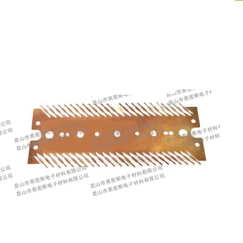 OEM Excellent Electrical Conductivity Beryllium Copper Contact Gaskets Used For Chip Testing