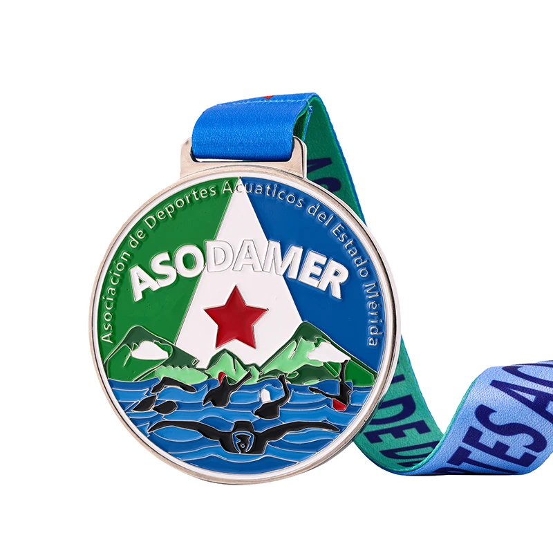 Wholesale Custom Sports Zinc Alloy Award Medals Karate Kung Fu Bjj Judo Taekwondo Metal Medal supplier