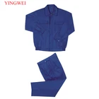 Work Uniform Industrial Crew Auto Plant Oil Station Safety Anti-static Jacket Work Uniform