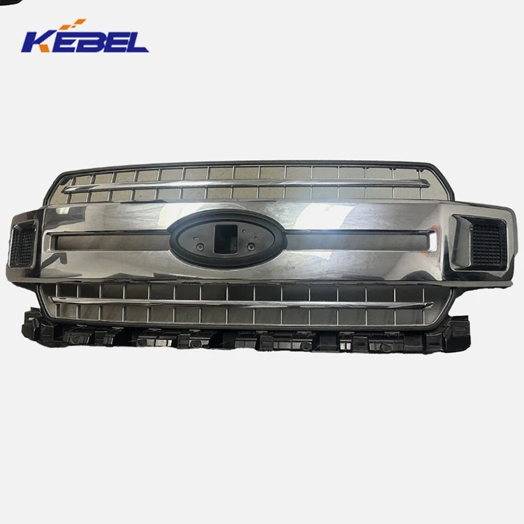 product stylish matte black bar bumper grill for enhanced protection and aggressive look for ford f150 2018 2020-5