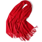 Scarf Hot Selling Autumn Winter Men Neckwear Warm Knit 100% Cashmere Scarf Shawl