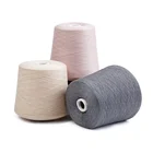 Yarn Cotton Viscose Yarn 1/25NM 48%RECYCLED POLY 30%BCI COTTON 15%ECOVERO VISCOSE 7%SILK Yarn