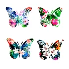 New Arrivals Metal Butterfly Wall Decor Colored Butterflies Wall Art Ornaments Wall Handing Decor
