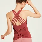 Women Tank Top Women Ultra Soft Strappy Compression Lightweight Quick Dry Yoga Tank Top