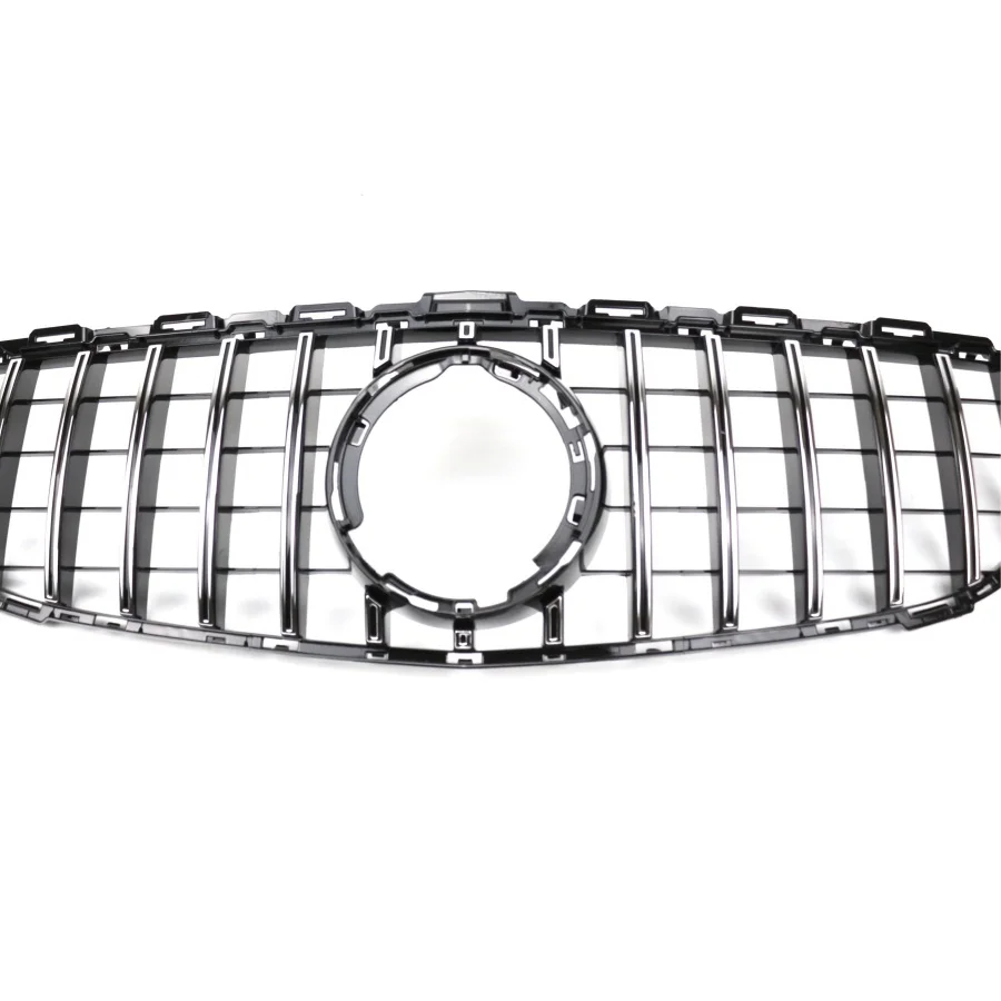 product tiypeor car black abs silver gt style grill cars mesh grille for mercedes benz c class w205 2019-10