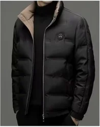 Oem Odm Business Custom Puffer Ultra Light Down Jacket Men Clothing Black Formal Waterproof White Zipper Shell Anti Duck