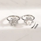 Ready To Ship High End Rotate Freely Ring Anxiety Fidget Ring