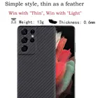Case Galaxy Real Carbon Fiber Aramid Phone Case Carbon Fiber Tpu Phone Case Cover For Samsung Galaxy S21 Ultra