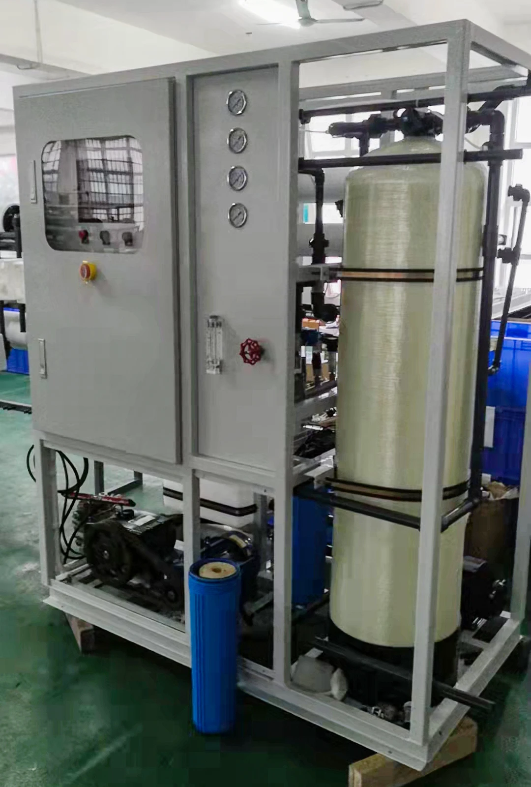 Commercial Solar Marine Reverse Osmosis Ro Seawater Desalination Plant