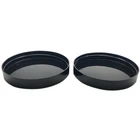 Cap Plastic Caps Wide Mouth 89mm PCR Black Cap 89/400 Screw Cap For Plastic Cream Jar