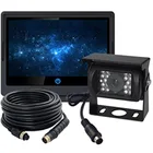 Recorder Bus Truck Trailer Rearview 360 Video AHD HD Night Vision 1080p Car Cabin Camera Blackbox Dvr Dashboard Recorder