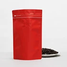 Bag Green Foil Bag For Tea Snack Food Laminated Ground 1kg Green Beans Aluminum Foil Tin Tie Coffee Bean Packing