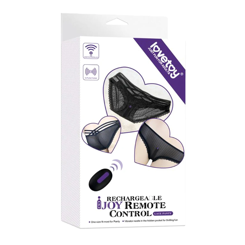 Remote-control butterfly strap-on vibrator