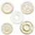 Modern Plastic Artistic Waterproof House Renovation Ceiling Rose Moulding