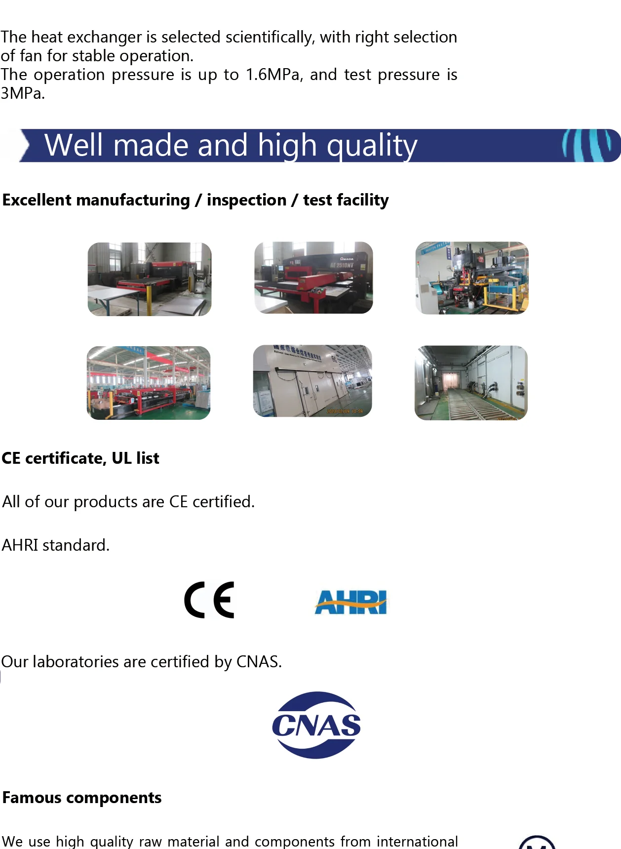 Fan Coil Unit, 340~4080m3 - detail 14