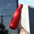Speaker 2020 Amazon Top Seller Double Wall Vacuum Stainless Steel Smart Water Bottle Bluetooth Wtih Speaker