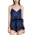 Sleepwear Pyjama Pajamas Wholesale Summer Silk Sleepwear Pyjama Sets Women Satin Silk Pajamas