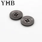 Button Shirt Buttons 4 Holes Sew Button Custom Corn Plastic Men Shirt Buttons For Shirt