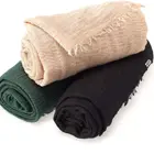 Scarf Spring Scarf Chinese Factory Directly Produce Offer Super Thin Popular Crinkle Cotton Linen Ladies Spring Scarf