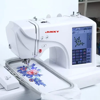 china jukky hot sale domestic one head mini embroidery machines flat S5 used computerised for home