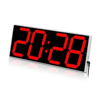 Gigantic Large Digital Led Wall Clock With Ntp Server Buy Gigantic