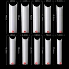 False Nail Finger Nails High Quality White Coffin False Nail Tips Full Cover Artificial Finger Nails Professional