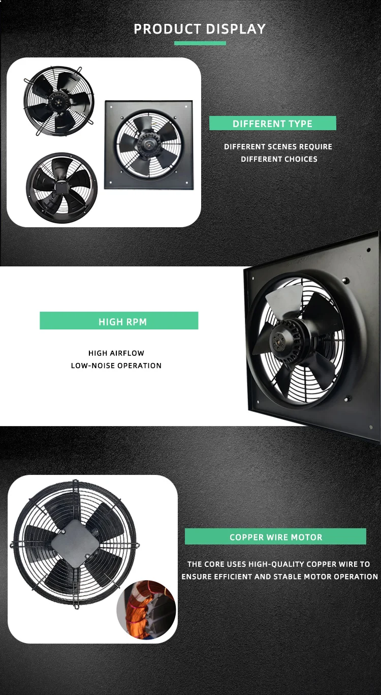 Axial Flow Cooling Fan, 220V, 85 - detail 6