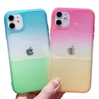 Case For Aesthetic Colorful Soft Tpu Case Shock Proof Back Cover Translucent Phone Case For SAMSUNG A71 A3CORE