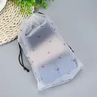 Printed Recycle Gift Bag Factory Directly Custom Printed Plastic Colorful Recycle Gift Bag With Draw String