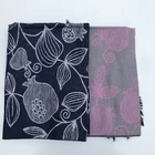 Scarf New Spring Fashion Luxury Pure Silk Jacquard Scarf With Cutting Motif For Women