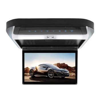 Factory price 10 inch car ceiling monitor car flip down roof tv monitor dvd player