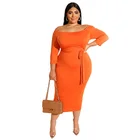 Formal Dress Womens 4Xl 5Xl 6Xl 7Xl Maxi Clothing Bodycon Formal Long Party Evening Sexy Plus Size Dress