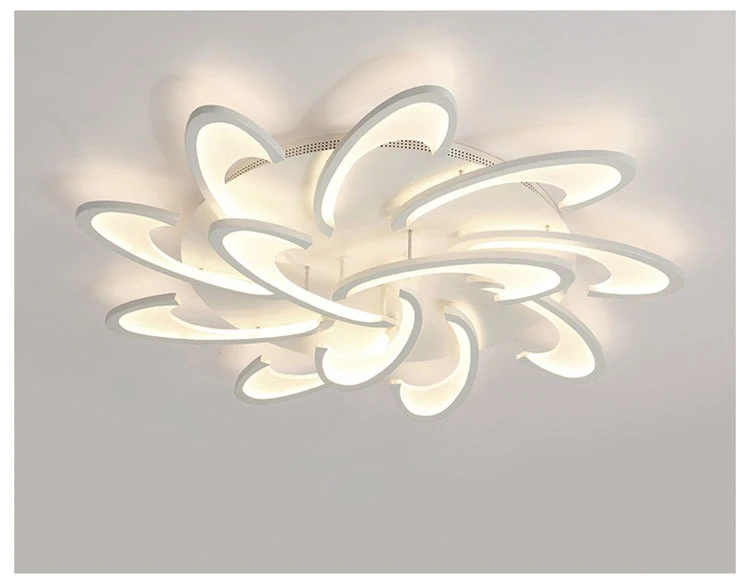 Contemporary Style LED Ceiling Lamp Acrylic Aluminum Ceiling Lights Lighting