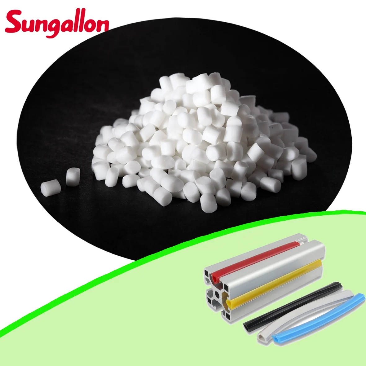 Durable Yellowing-Resistant TPE Granules Premium Material for Seal Strips 0