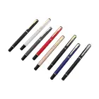 Pen Logo Low Minimum Branded Cheap Personalised Red Blue Grey Gold Silver Black Metal Pen With Print Logo