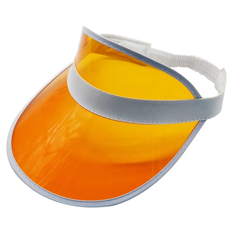 plastic golf visor