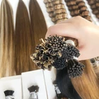 Factory Double Drawn I Tip Hair Extension Remy Keratin Hair U Tip/Flat Tip/I Tip Hair Extensions Human Hair