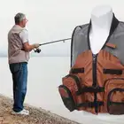 Jacket Waistcoat Wholesale Price Custom Multi Pocket Fishing Vests Jacket Waistcoat Breathable For Fishing