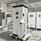 Double Electric Ev Car Charger 120kw DC GB/T Fast Ev Charger Supply Double Connectors EVSE Electric Car Charger