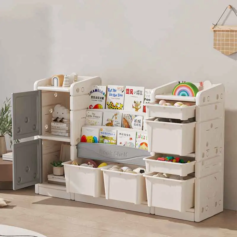 Children's Plastic Truck Bus Clothes Toy Organizers And Storage Organizer Shelf Drawer Closet wardrobe Kids CabinetsKids Toy Box