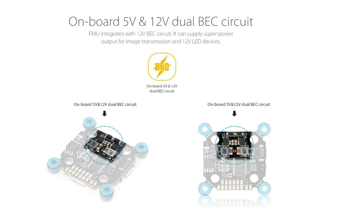 Micro 60A 40A ESC with F7 Flight Controller for FPV Drone RC Racing Drone Quadcopter factory