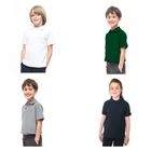 Short School Shirts Uniforms Schooluniform Summer Short Sleeve School Polo Shirts New Design Custom Pre School Uniforms