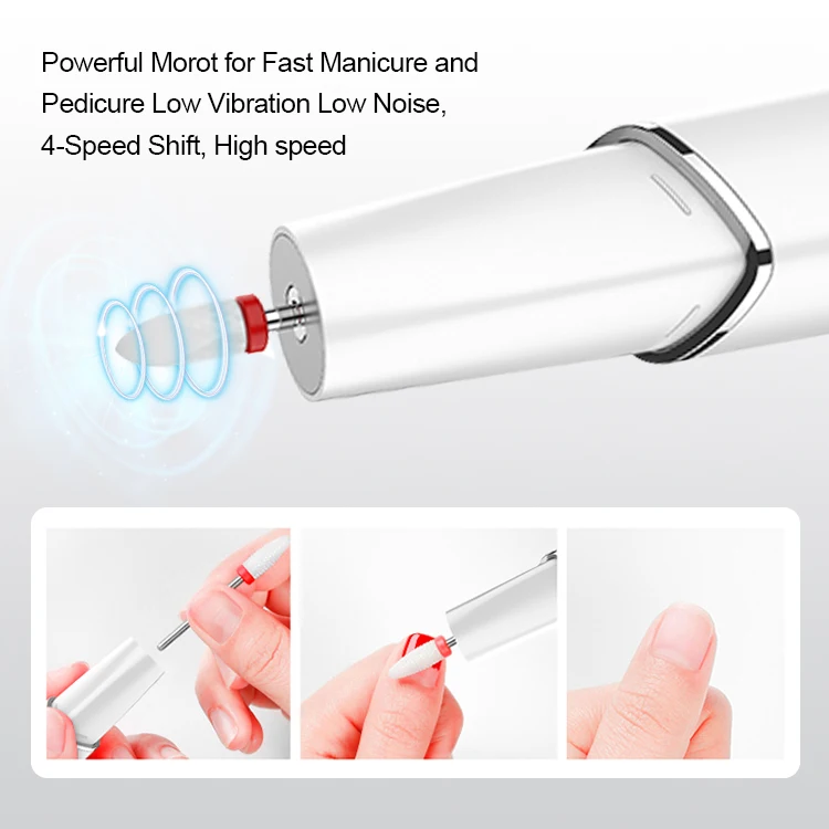 2029 AT-NDB-257 0.5W 15000rpm wishful creations portable nail drill manufacture