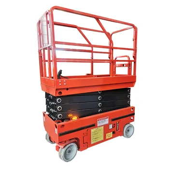 Electric self driving scissor lift multifunctional hydraulic high-altitude lifting platform for warehouse use