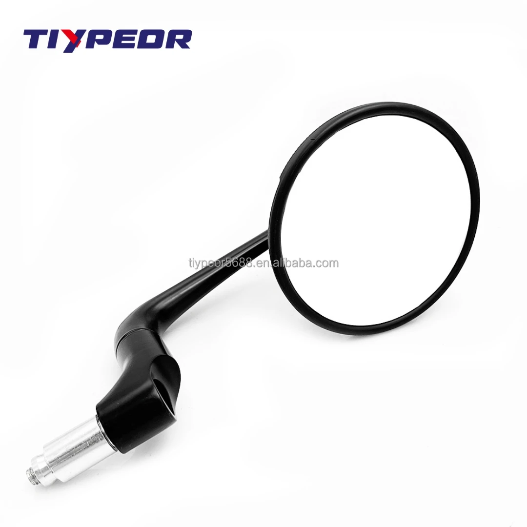 product tiypeor high quality motorcycle universal modified rearview mirror circular large mirror surface adjustable from multiple angles-4