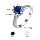 Rings Womens Rings 925 XZY Trendy Women Jewellery Sapphire Glass Wedding Rings 925 Sterling Silver Rings For Women