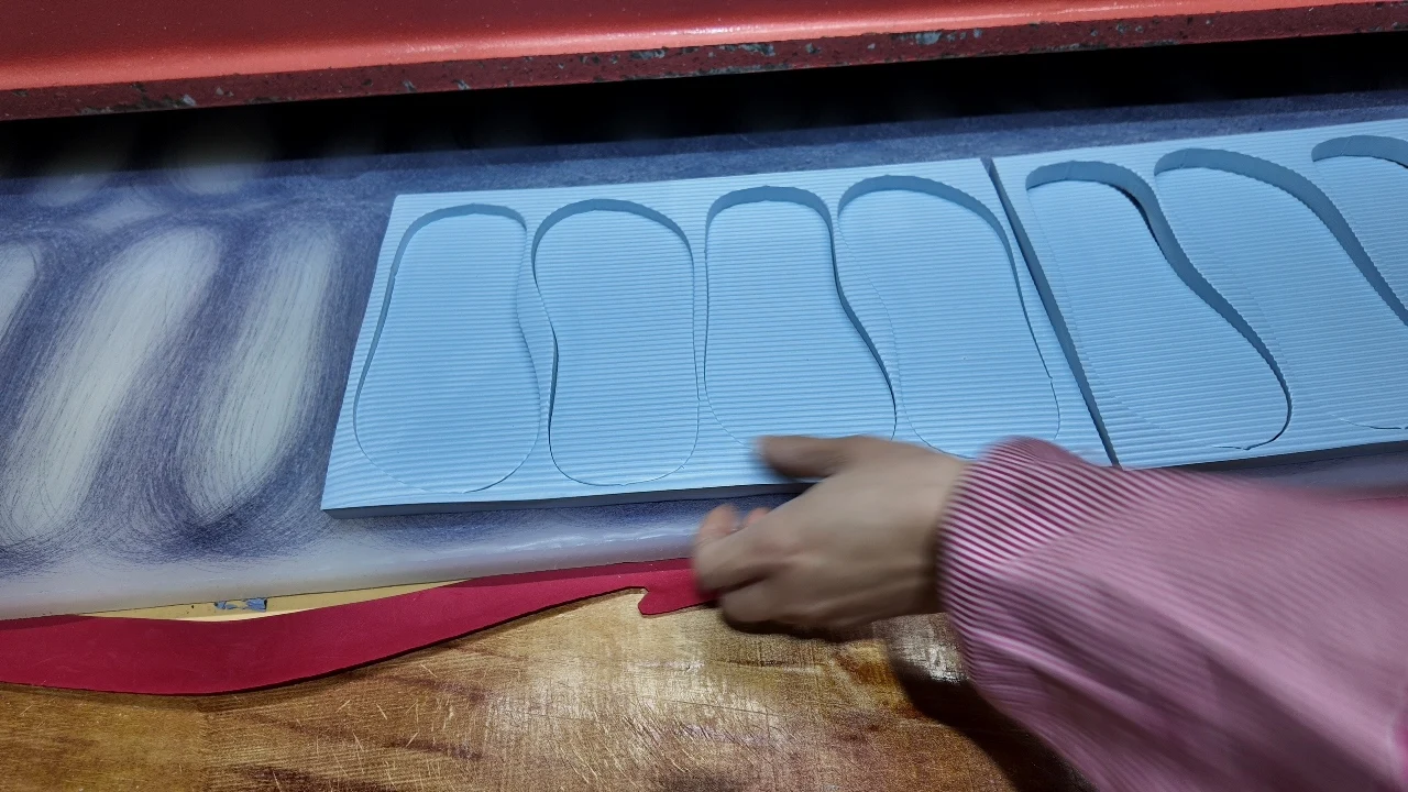 EVA Sandal Flip Flop Slipper Sole Material Manufacturer Material Slide Sole Sheet EVA Outsole factory
