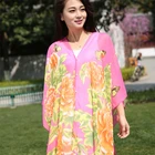 Chiffon Chiffon Multifunctional New Design Print Summer Sunscreen Beach Chiffon Beaded Shawl